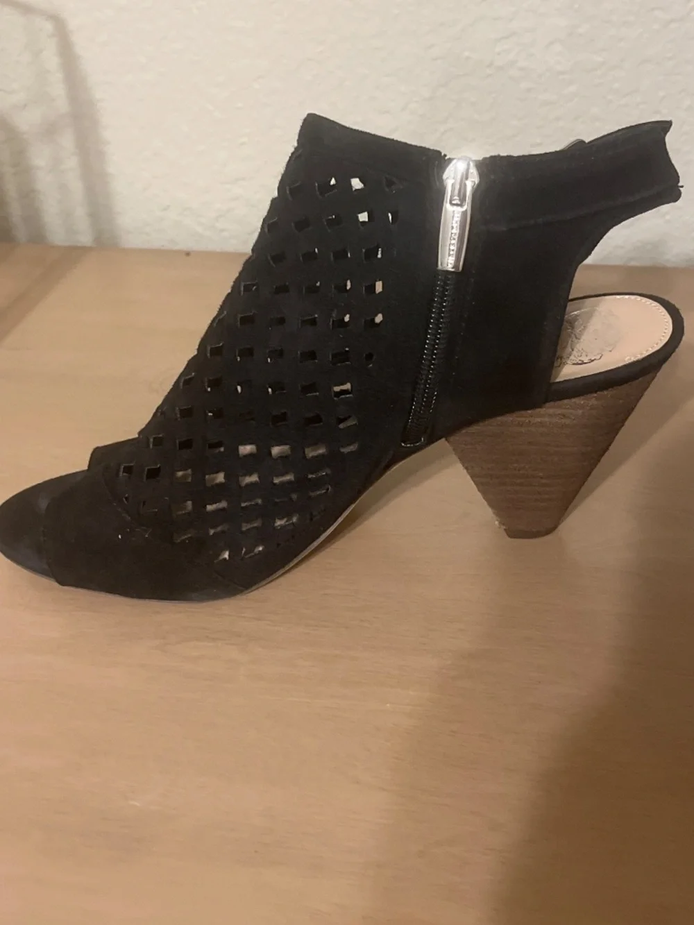 Suede booties
